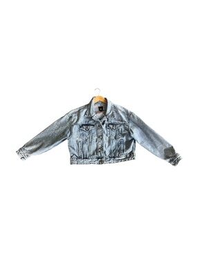 100% Cotton Light Wash Denim Jacket